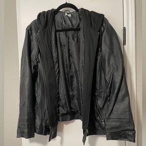 Avenue Faux Leather Jacket